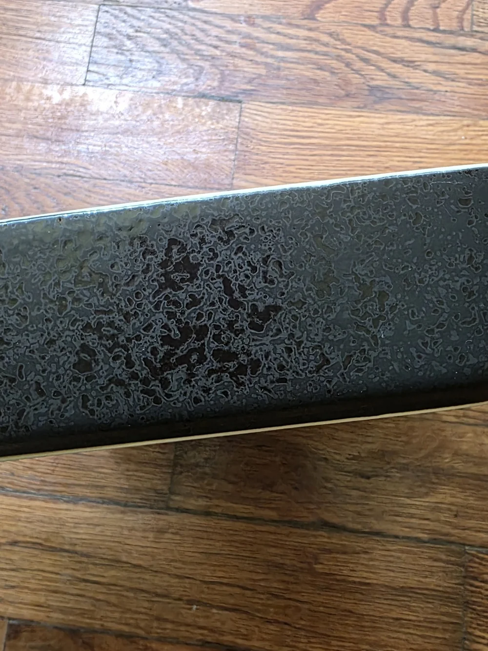 Guy Fieri Metallic Glaze Square Stoneware Baking Dish